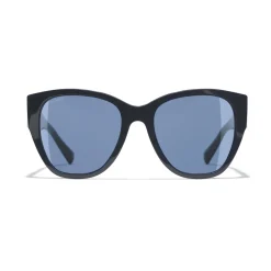 Chanel - Butterfly Sunglasses - Dark Blue - Chanel Eyewear - Avvenice