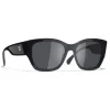 Chanel - Butterfly Sunglasses - Dark Blue Gray - Chanel Eyewear - Avvenice