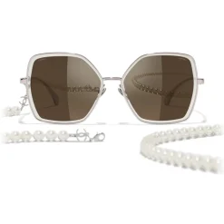 Chanel - Butterfly Sunglasses - Pink Brown - Chanel Eyewear - Avvenice