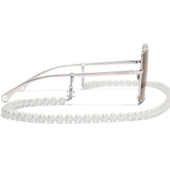 Chanel - Butterfly Sunglasses - Pink Brown - Chanel Eyewear - Avvenice