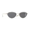 Chanel - Cat Eye Sunglasses - Gold Gray - Chanel Eyewear - Avvenice