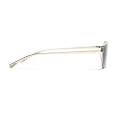 Chanel - Cat Eye Sunglasses - Gold Gray - Chanel Eyewear - Avvenice