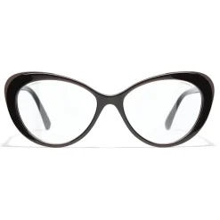 Chanel - Cat Eye Sunglasses - Brown Transparent - Chanel Eyewear - Avvenice