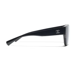 Chanel - Cat Eye Sunglasses - Dark Blue - Chanel Eyewear - Avvenice