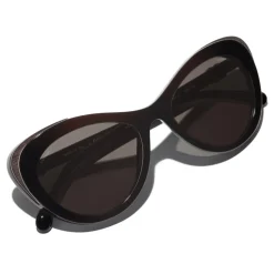 Chanel - Cat Eye Sunglasses - Brown - Chanel Eyewear - Avvenice