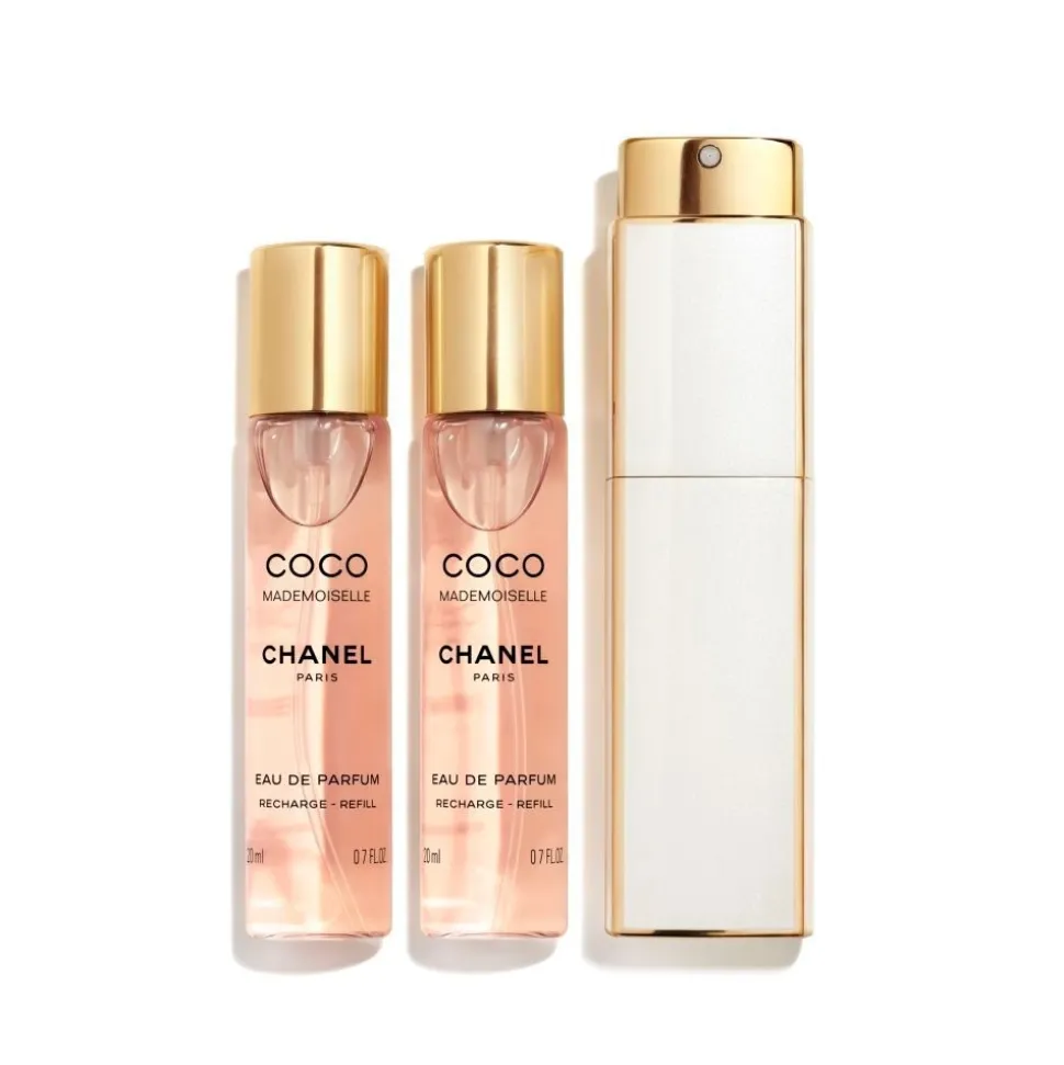 Chanel - COCO MADEMOISELLE - Eau De Parfum Twist And Spray - Luxury Fragrances - 3x20 ml - Avvenice