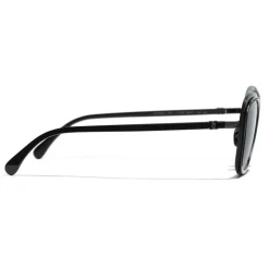 Chanel - Pantos Sunglasses - Black Green - Chanel Eyewear - Avvenice