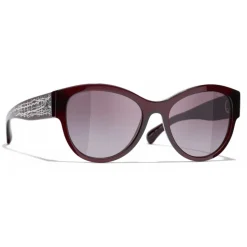 Chanel - Pantos Sunglasses - Dark Red - Chanel Eyewear - Avvenice