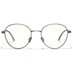 Chanel - Pantos Sunglasses - Dark Gold Transparent - Chanel Eyewear - Avvenice