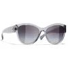 Chanel - Pantos Sunglasses - Gray Gradient - Chanel Eyewear - Avvenice