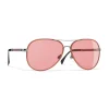 Chanel - Pilot Sunglasses - Dark Silver Orange - Chanel Eyewear - Avvenice