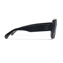 Chanel - Pilot Sunglasses - Dark Blue Mirror - Chanel Eyewear - Avvenice