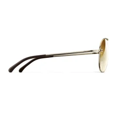 Chanel - Pilot Sunglasses - Gold Brown - Chanel Eyewear - Avvenice