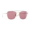 Chanel - Pilot Sunglasses - Gold Burgundy - Chanel Eyewear - Avvenice