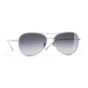 Chanel - Pilot Sunglasses - Silver Gray - Chanel Eyewear - Avvenice