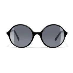 Chanel - Round Sunglasses - Black Gray - Chanel Eyewear - Avvenice