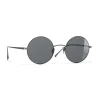 Chanel - Round Sunglasses - Dark Silver Gray - Chanel Eyewear - Avvenice