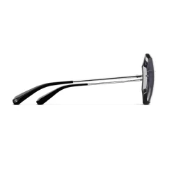 Chanel - Round Sunglasses - Silver Gray - Chanel Eyewear - Avvenice