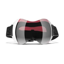 Chanel - Shield Sunglasses - Ski Googles - Black Pink Mirror - Chanel Eyewear - Avvenice
