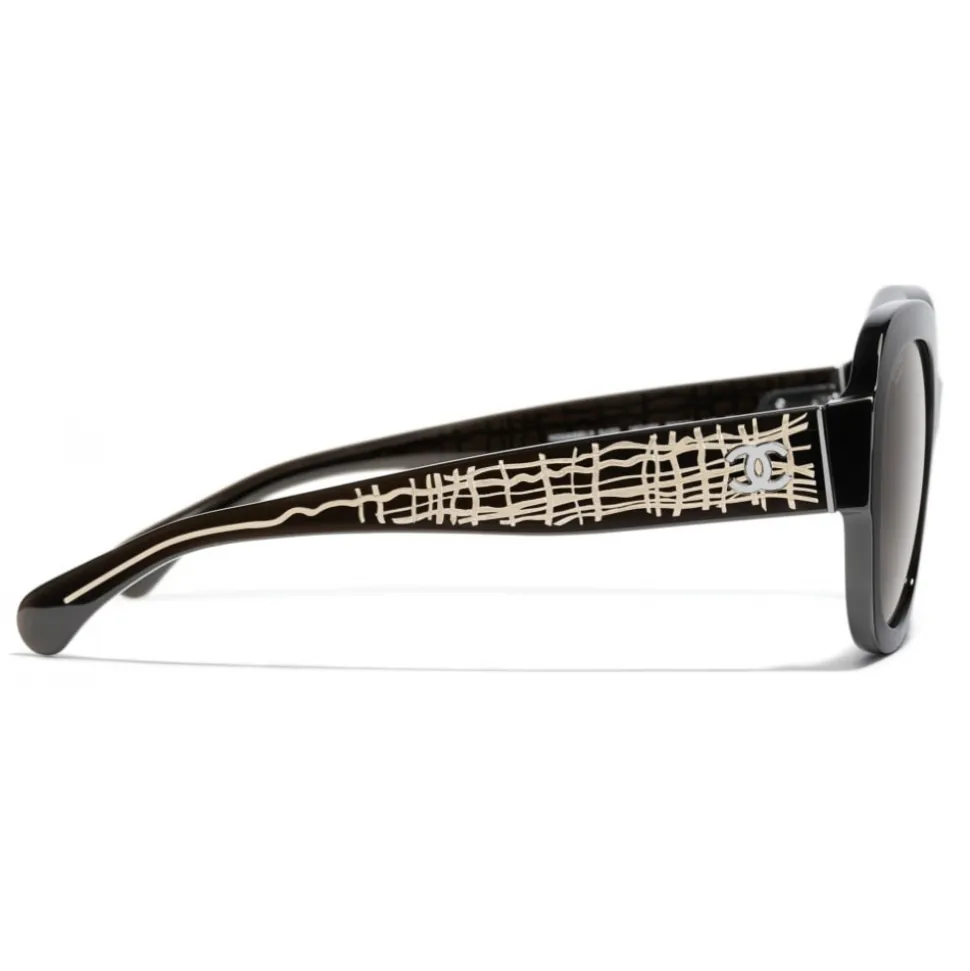 Chanel - Square Sunglasses - Brown - Chanel Eyewear - Avvenice