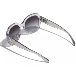 Chanel - Square Sunglasses - Gray - Chanel Eyewear - Avvenice