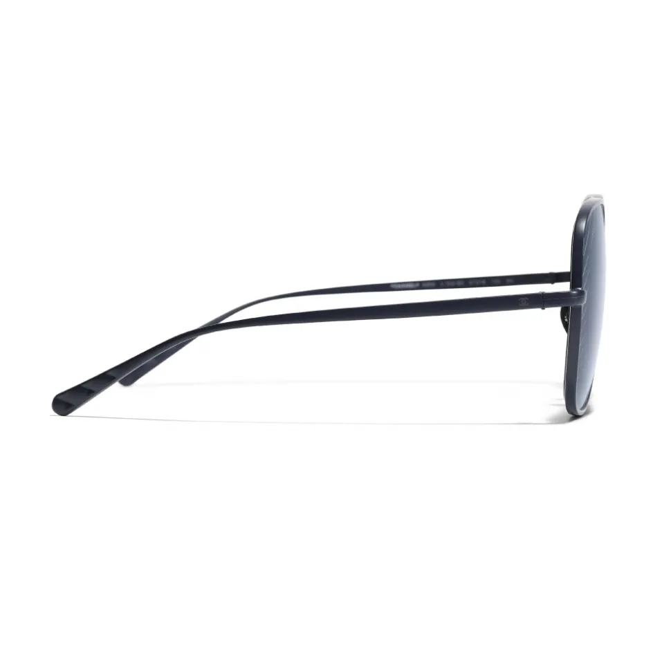 Chanel - Square Sunglasses - Blue - Chanel Eyewear - Avvenice