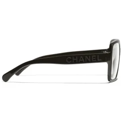 Chanel - Square Sunglasses - Brown Transparent - Chanel Eyewear - Avvenice