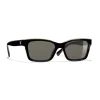 Chanel - Square Sunglasses - Black Beige Brown - Chanel Eyewear - Avvenice