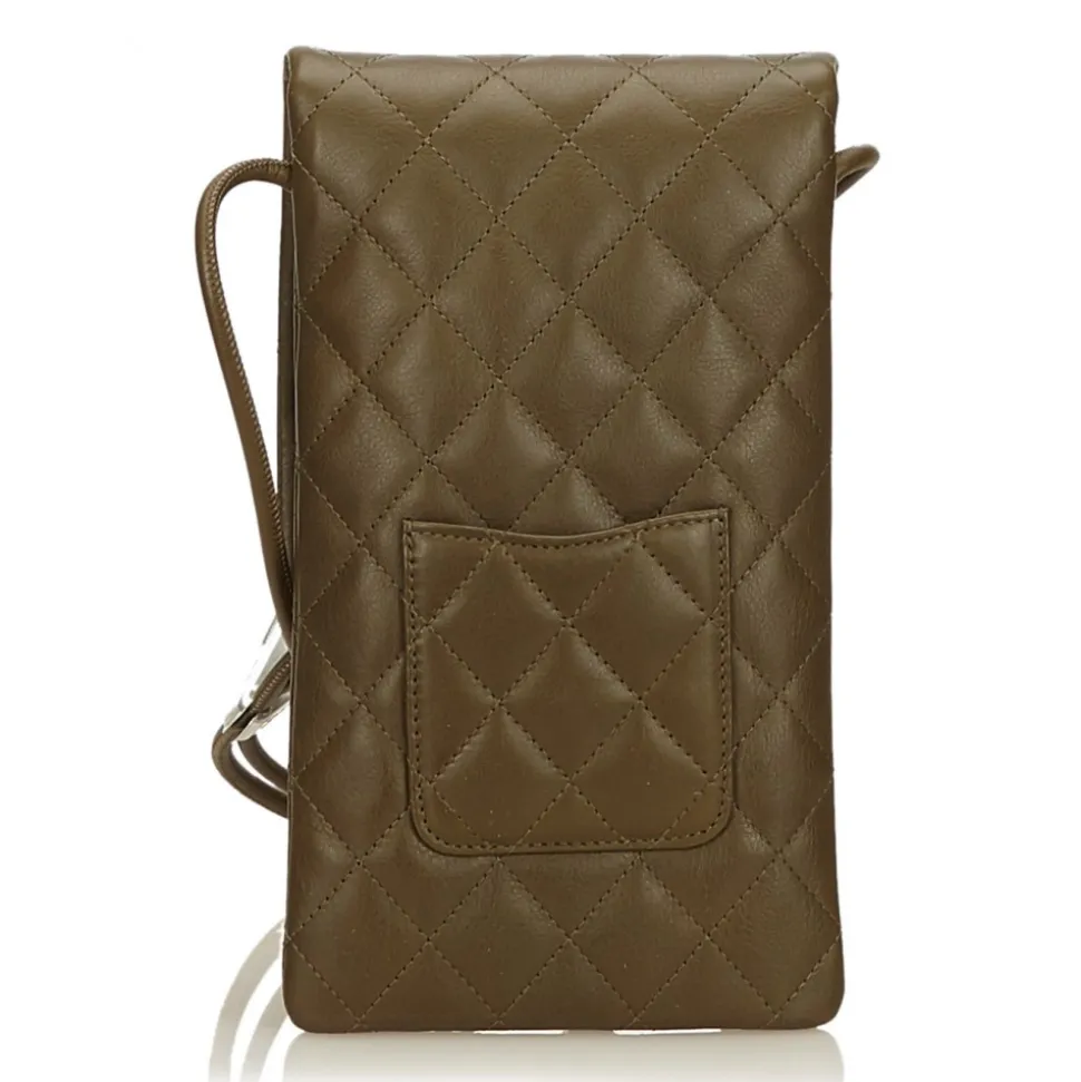 Chanel Vintage - Cambon Ligne Crossbody Bag - Brown - Leather Handbag - Luxury High Quality - Avvenice