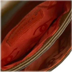 Chanel Vintage - Cambon Ligne Crossbody Bag - Brown - Leather Handbag - Luxury High Quality - Avvenice