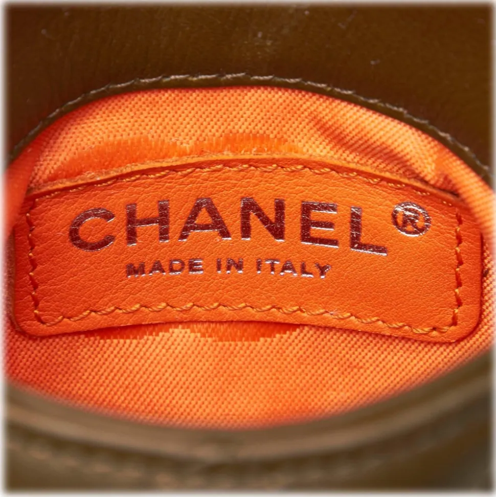 Chanel Vintage - Cambon Ligne Crossbody Bag - Brown - Leather Handbag - Luxury High Quality - Avvenice