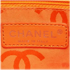 Chanel Vintage - Cambon Ligne Pochette Bag - Black - Leather and Lambskin Handbag - Luxury High Quality - Avvenice