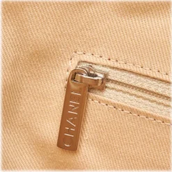 Chanel Vintage - Camellia CC Tote Bag - Yellow - Leather and Canvas Handbag - Luxury High Quality - Avvenice