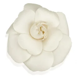 Chanel Vintage - Camellia Brooch - White Ivory - Brooch Chanel - Luxury High Quality - Avvenice