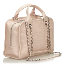 Chanel Vintage - Caviar Deauville Bowling Bag - Pink - Leather Handbag - Luxury High Quality - Avvenice