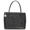 Chanel Vintage - Caviar Medallion Tote Bag - Black - Caviar Leather Handbag - Luxury High Quality - Avvenice