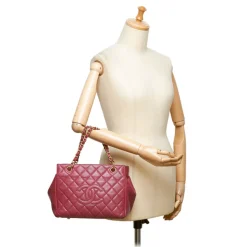 Chanel Vintage - Caviar Petit Timeless Shopping Tote Bag - Red - Caviar Leather Handbag - Luxury High Quality - Avvenice