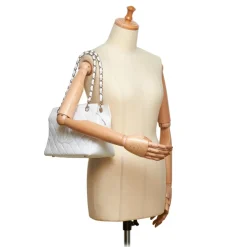 Chanel Vintage - Caviar Petit Timeless Shopping Tote Bag - White Ivory - Caviar Leather Handbag - Luxury High Quality - Avvenice