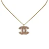 Chanel Vintage - CC Rhinestone Necklace - Gold - Necklace Chanel - Luxury High Quality - Avvenice