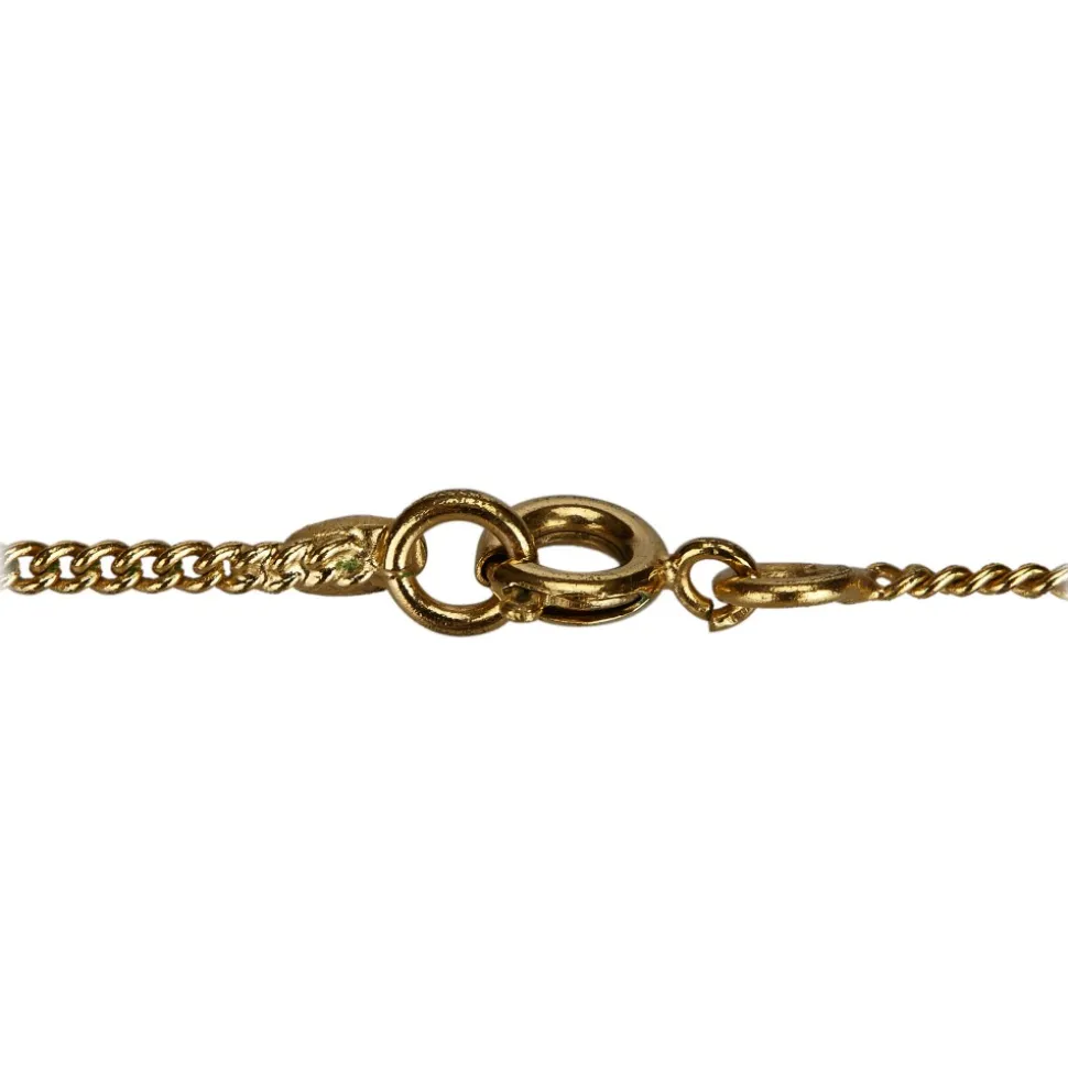 Chanel Vintage - CC Rhinestone Necklace - Gold - Necklace Chanel - Luxury High Quality - Avvenice