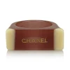 Chanel Vintage - Enamel CC Ring - Brown - Chanel Ring - Luxury High Quality - Avvenice