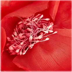 Chanel Vintage - Fabric Camellia Brooch - Red - Brooch Chanel - Luxury High Quality - Avvenice