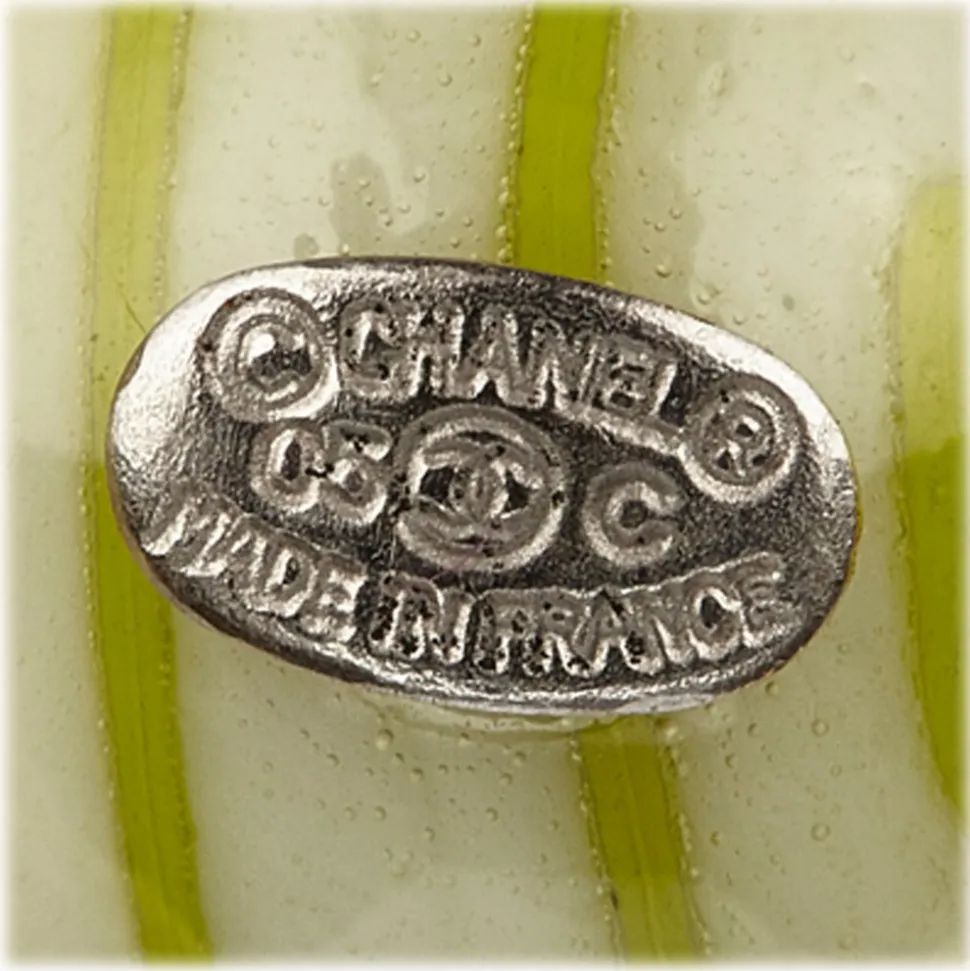 Chanel Vintage - Faux Pearl Necklace - Yellow White - Pearl Necklace Chanel - Luxury High Quality - Avvenice