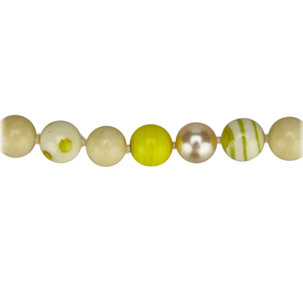 Chanel Vintage - Faux Pearl Necklace - Yellow White - Pearl Necklace Chanel - Luxury High Quality - Avvenice