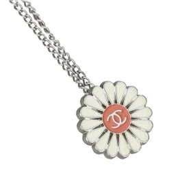 Chanel Vintage - Floral CC Metallic Necklace - Gold - Necklace Chanel - Luxury High Quality - Avvenice