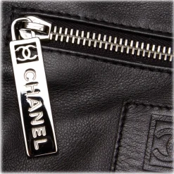 Chanel Vintage - Fur Tote Bag - Black - Fur Handbag - Luxury High Quality - Avvenice