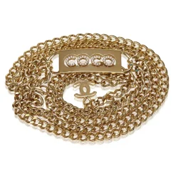 Chanel Vintage - Gold-Tone Chain Belt - Gold - Chanel Belt - Luxury High Quality - Avvenice