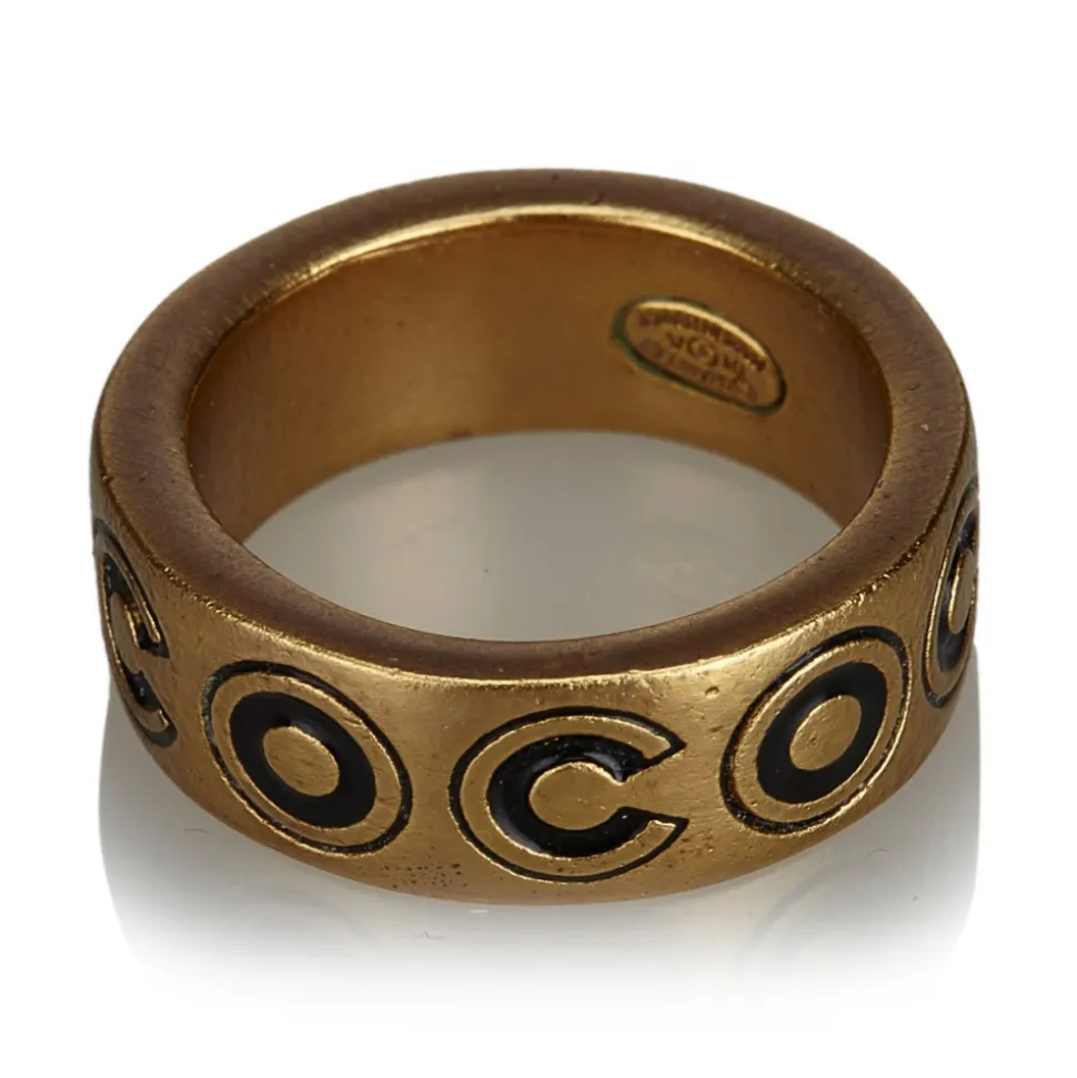 Chanel Vintage - Gold-Toned Ring - Gold - Chanel Ring - Luxury High Quality - Avvenice