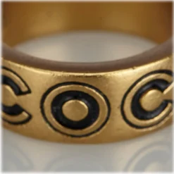 Chanel Vintage - Gold-Toned Ring - Gold - Chanel Ring - Luxury High Quality - Avvenice
