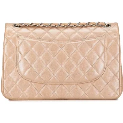 Chanel Vintage - Jumbo Classic Iridescent Caviar Double Flap - Brown - Leather and Lambskin Handbag - Luxury High Quality - Avvenice